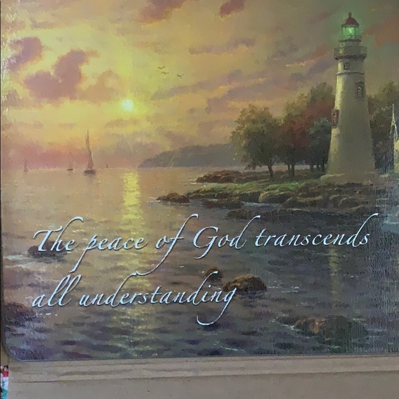 Thomas Kinkade Tempered Glass Cutting Board - Picture 4 of 11